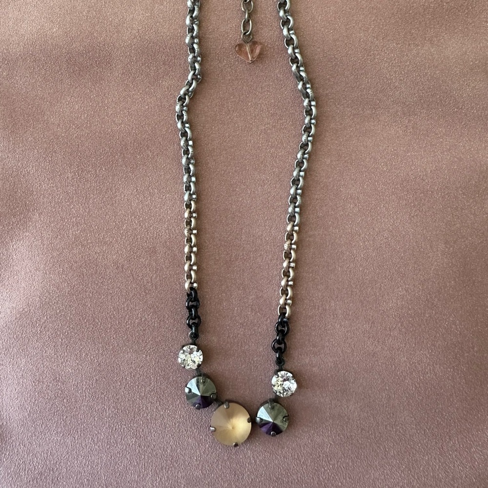 Sabika Oasis Multistone Necklace Spring 2015